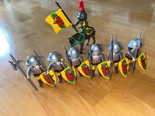 Playmobil Ritter 7 rote Adler-Ritter Kreuzritter Raubritter Konvolut RAR Custom