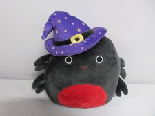 Halloween Squishmallows Plush Bella Spider with Hat 8" 2022 Kellytoy NWT B9S3