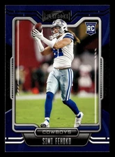 Simi Fehoko 2021 Panini Playbook ROOKIE #141 Dallas Cowboys FOOTBALL *233