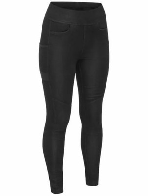 Bisley Workwear Women's Flx & Move Black Stretch Denim Jeggings Size 18 BNWT