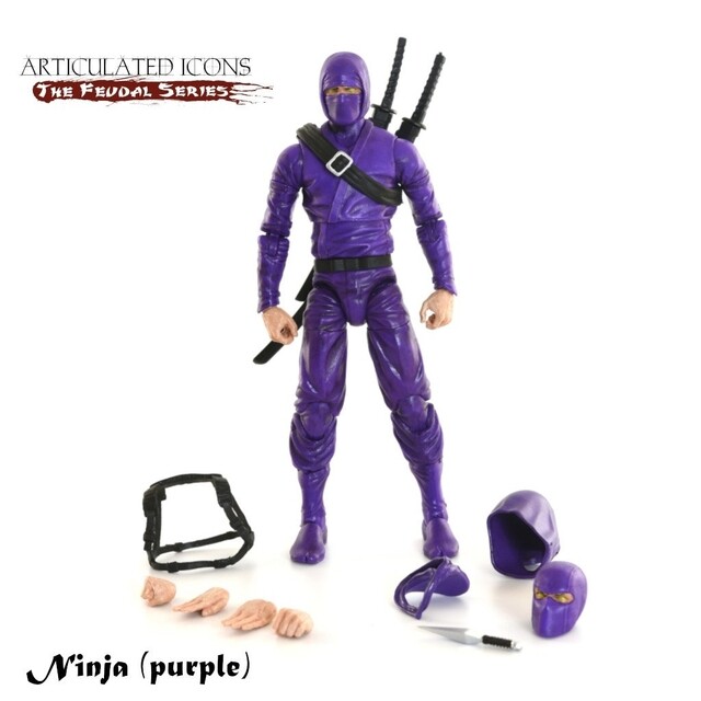 Articulated Icons BASIC PURPLE NINJA 6