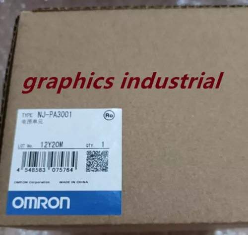 New  Genuine Omron NJ-PA3001 Power Supply Unit  In Box NJ-PA3001