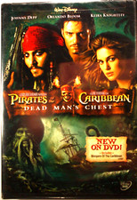 PIRATES OF THE CARIBBEAN - DEAD MAN'S CHEST DVD Disney BRAND NEW  Ships Free