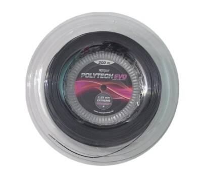 Topspin Poly Tech Evo Tennissaitenrolle - 200m - BRANDNEU!!  1,25mm oder 1,30mm