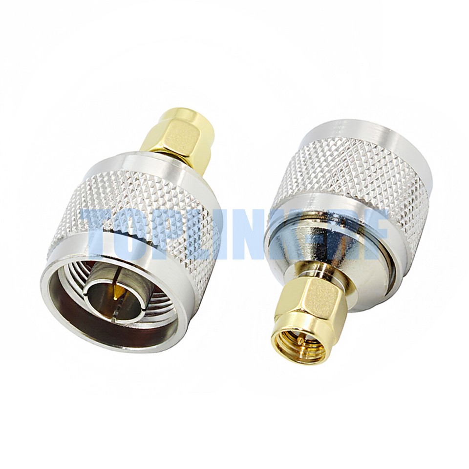 3' SMA MALE To PL-259 SO-239 Female Jack Jumper Pigtail Cable RG58 MADE IN USA