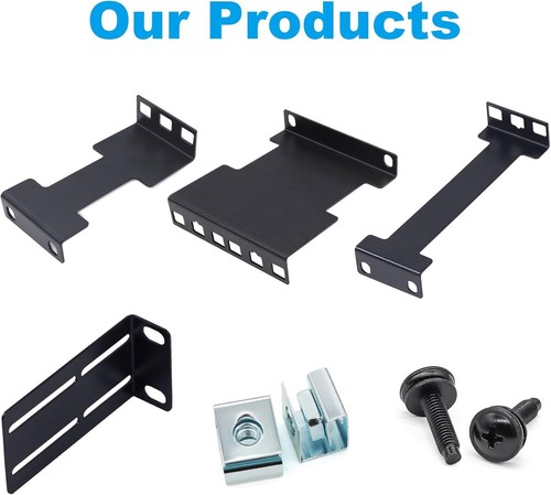 Server Rack Depth Extender 2HE Einbau Rack Extender Deep Mount Adapter Kit f - Bild 5 von 11