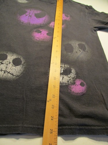 NIGHTMARE BEFORE CHRISTMAS T-Shirt Tee Children Unisex Large Black Jack Graphic - Picture 5 of 6