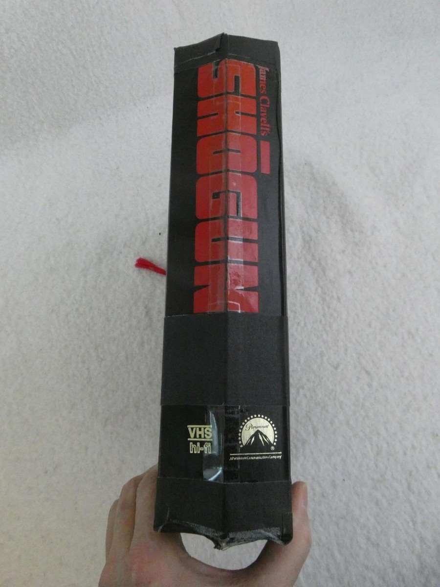 【美品】東宝セレクション4枚セット James Clavell's SHOGUN 4 VHS TAPES BOXED SET Paramount, 1980