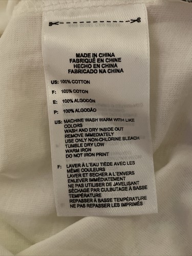 Adidas USA Flagge Trefoil Logo Damen Flügelärmel weiß Shirt Größe XL - Bild 8 von 12