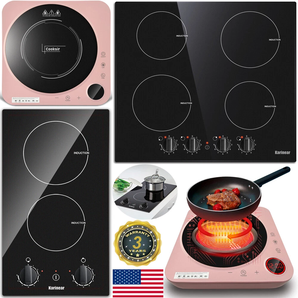 Karinear 1800W Portable Electric Cooktop