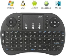 LIIR i8 2.4GHz Wireless Mini Keyboard w/ Touchpad Mouse COMBO for Smart TV BOX
