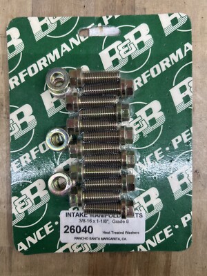B&B Performance 26040 Intake Manifold Bolts