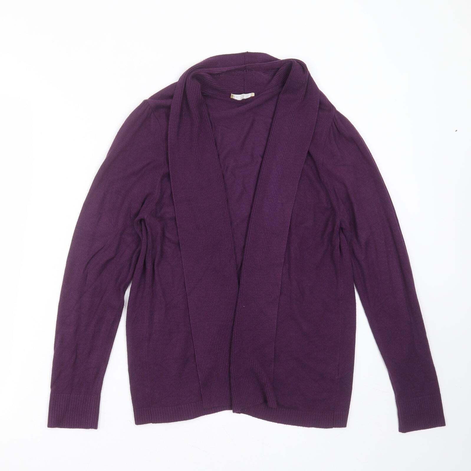 TU Womens Purple V-Neck Viscose 