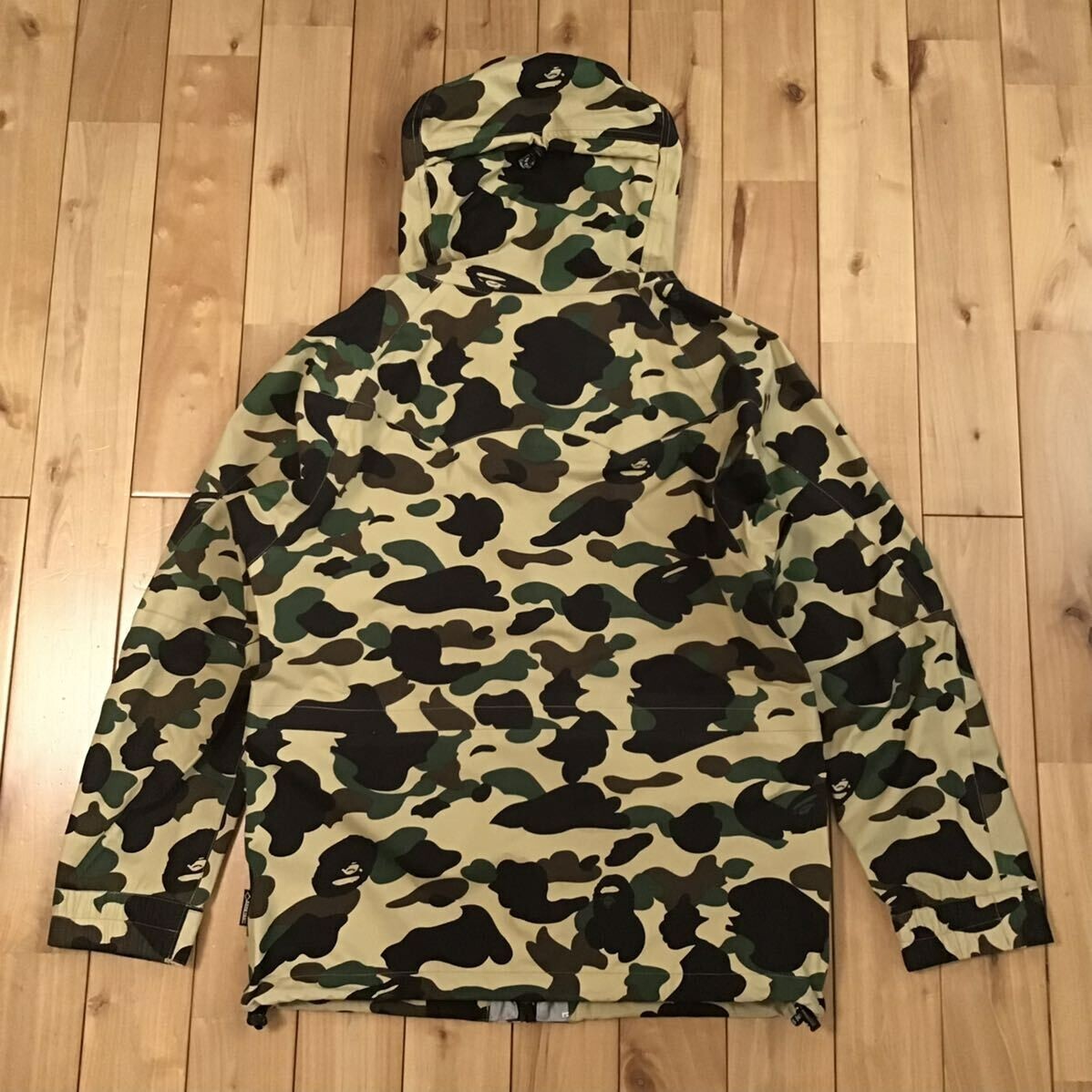 BAPE GORE TEX 1st camo yellow snowboard jacket A Bathing Ape