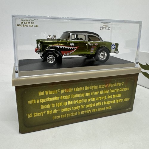 Hot Wheels Red Line Club RLC '55 Chevy Bel Air Gasser Flying Tiger 04188/12000 - Foto 3 di 7