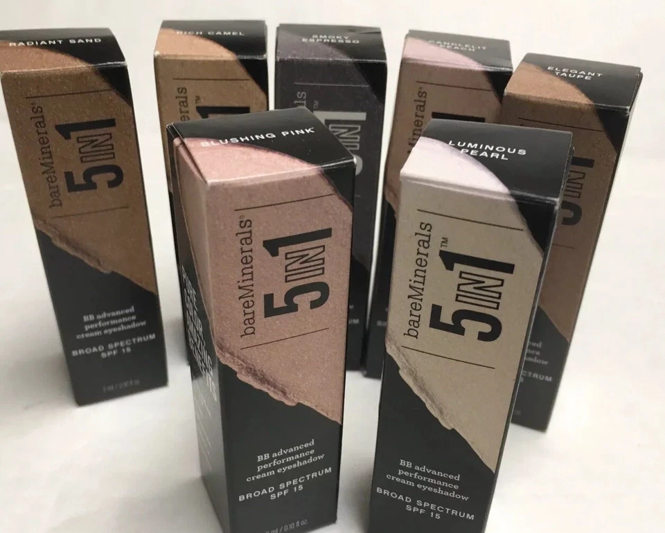Sombra de ojos bareMinerals 5 en 1 BB Advanced Performance Cream FPS 15 NUEVA EN CAJA Foto 2 de 3