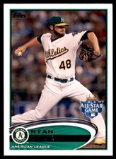 2012 Topps Update Ryan Cook Oakland Athletics #US279