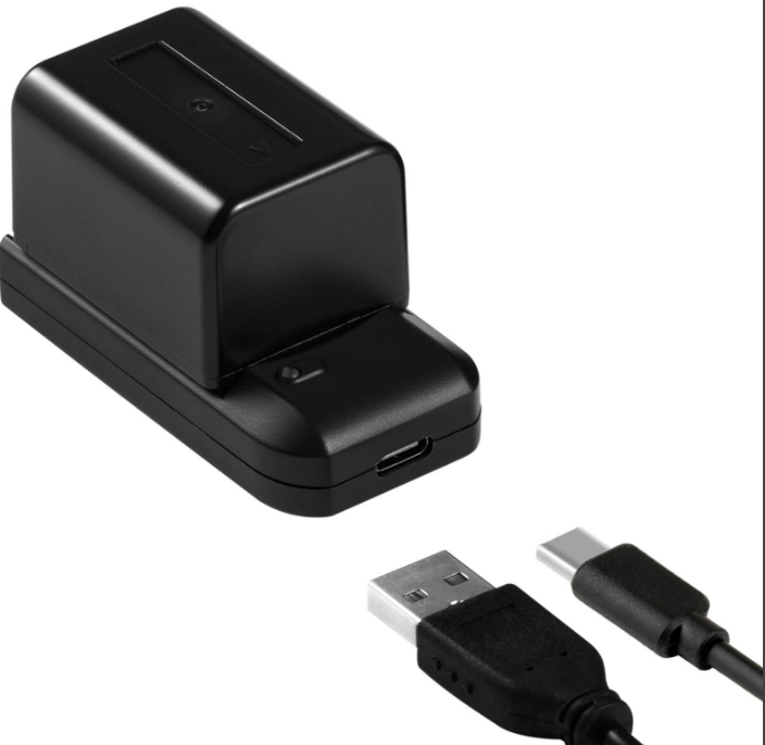 Camcorder Video Digital Camera Travel Charger and 3.7V 2000mAh/NP-FV5-image