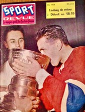 FOUR VINTAGE ORIGINAL '50'S-'60'S FRENCH HOCKEY PUBLICATIONS
