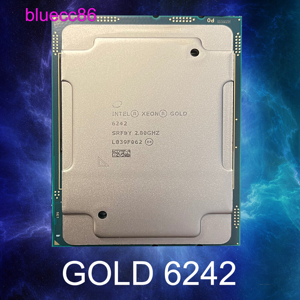 Intel Xeon Gold 6242 SRF8Y 16Core 32Threads LGA3647 CPU