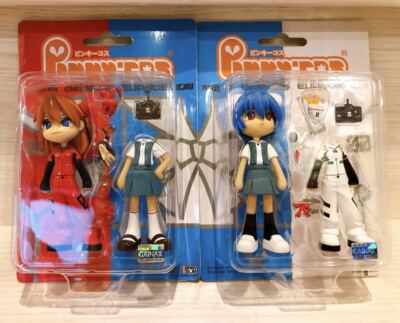 Evangelion Rei Ayanami Soryu Asuka Langley Pinky Street Pinky St. Spielfigur