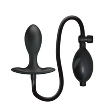 Plug Anale Gonfiabile Dilatatore Uomo Donna Doldo con Pompetta Silicone Morbido