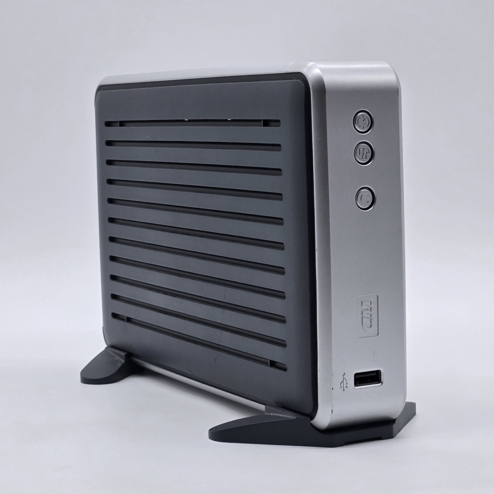 Western Digital WD2500B011 Silver USB 2.0 FW400 Combo External Hard Drive TESTED