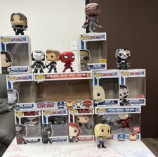 Marvel Guerra Civil Funko Pop Lote 12 Figuras, Capitán América Iron Man