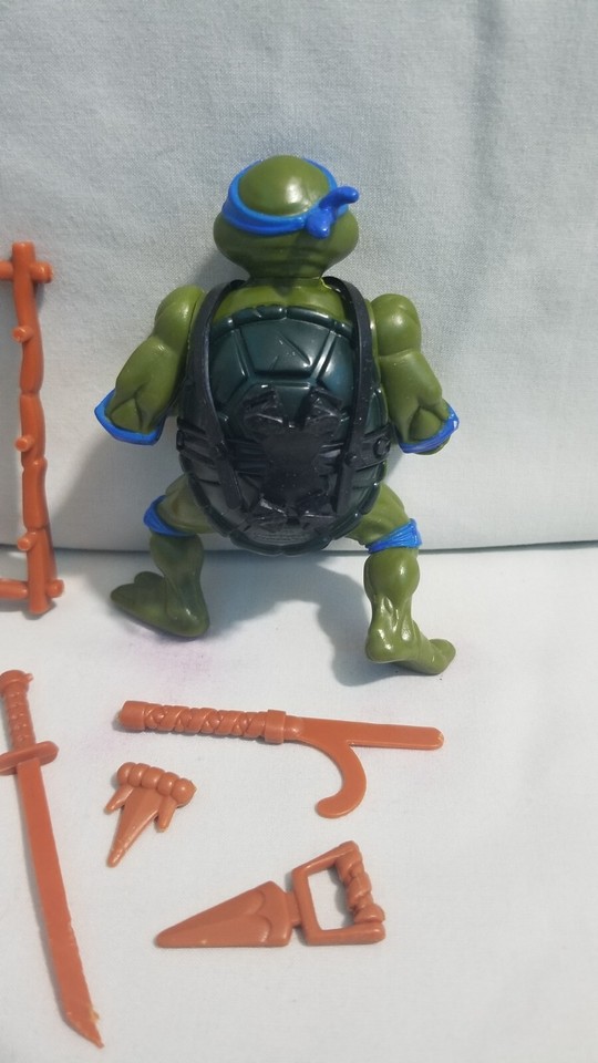 Vintage TMNT 1988 Leonardo Leo Teenage Mutant Ninja Turtles Near