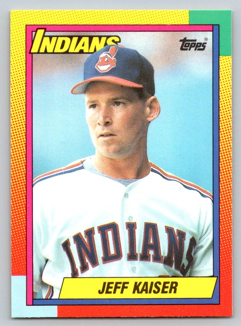 1990 Topps Traded #49T Jeff Kaiser Cleveland Indians | eBay