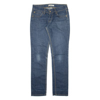 LEVI'S 571 Womens Jeans Blue Slim Straight W30 L32