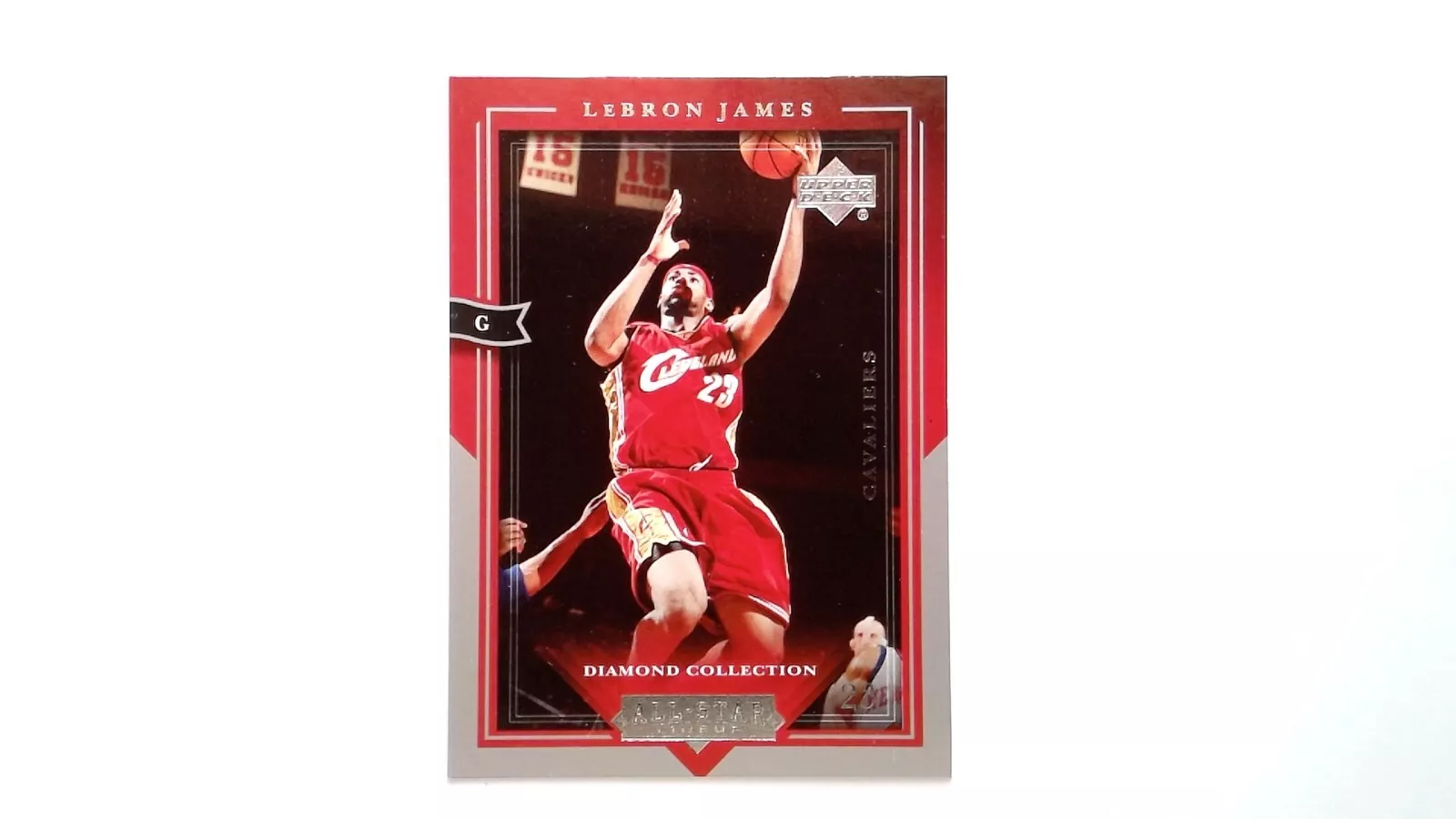 Lebron James trading card
