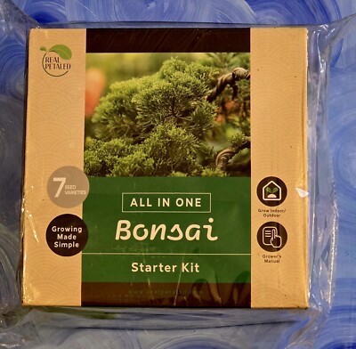Bonsai Starter Kit   Bonsai Tree Kit with Bonsai Tools, 7 Seeds For Trees 
