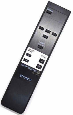 sony woofer remote