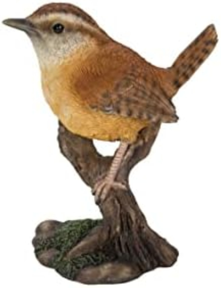 Decorazione Giardino Statua Uccellino Realistico | Hi-Line Gift Wren