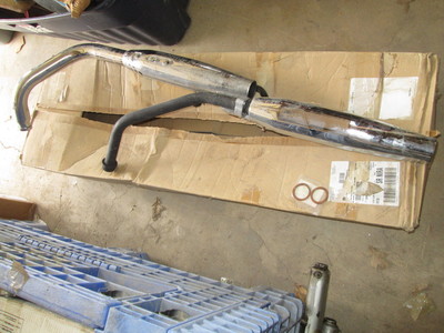 Honda OEM Exhaust Muffler Assy 99-07 VT600 Sankei 2286