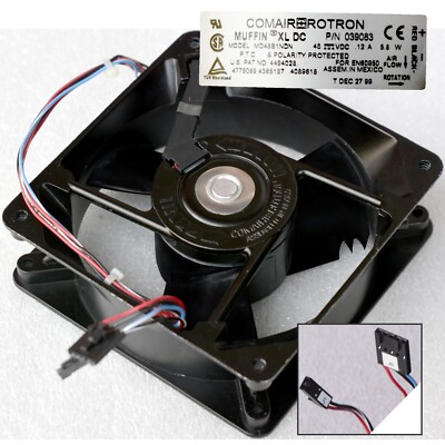 INDUSTRIE COMAIR ROTRON LÜFTER 120MM MD48B1NDN 039083 48V 48 VOLT MUFFIN XL M568