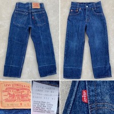 Vintage Levi  s 302 0117 Kids Size 4 W 22 L 20 measure smaller See Pics