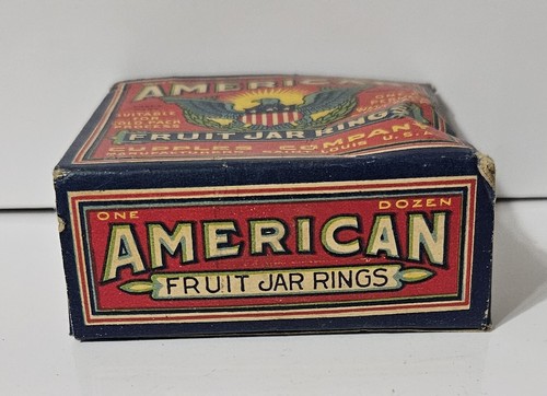 Vintage amerikanische Obstglasringe - 12 Stück - Bild 6 von 7