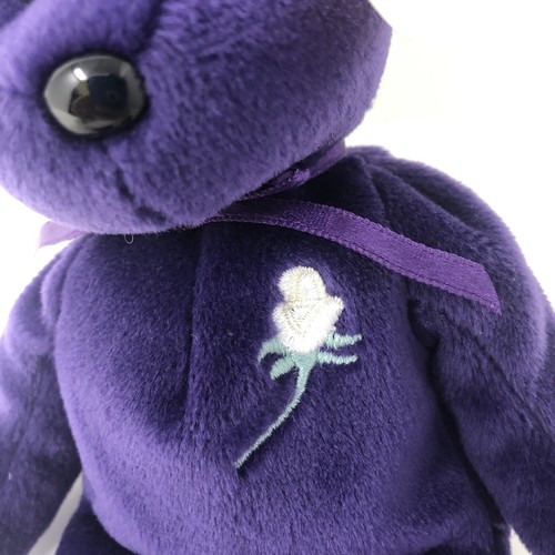 TY 1997 PRINCESS DIANA BEANIE BABY, MADE IN CHINA, CASE INCLUDED P.E. - PREOWNED - Picture 6 of 9