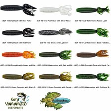 Gary Yamamoto Ika 4 Inch FAT 92F-10 Solid Tub...