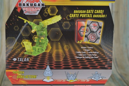 BAKUGAN Geogan Rising Talan Diamond Rare Action Figure - Picture 6 of 7