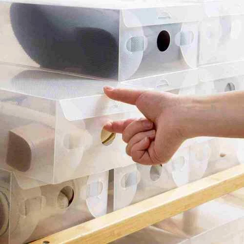 Plastic Shoe Storage Boxes