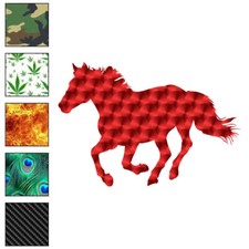Horse Stallion, Vinyl Decal Sticker, 40 Patterns  3 Sizes, 6189
