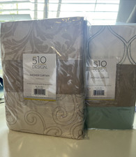 510 Design Shower Curtain, You Pick, NWT tt2 