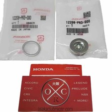 New OEM Honda B-Series Coolant Port Plug Washer Kit 12208-PR3-000 12209PR3000 OE