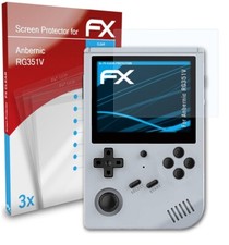 atFoliX 3x Film Protection d'écran pour Anbernic RG351V Protecteur d'écran clair