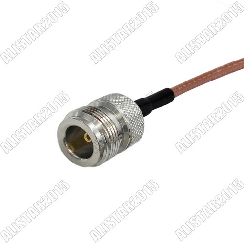 N Female Jack to UHF PL-259 PL259 Male Plug Connector Pigtail RG316 Coax Cable - Picture 3 of 4