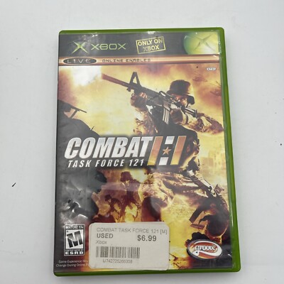 Combat Task Force 121 Xbox - Game, manual & Case 742725266308| eBay
