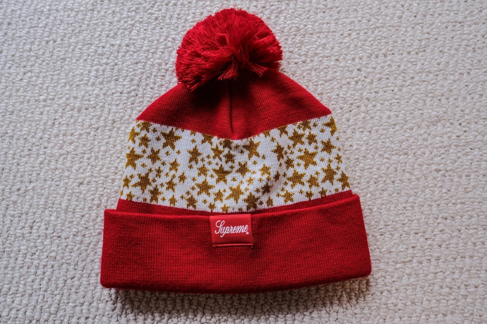 Supreme Dunk High SB Star bonnet rouge authentique